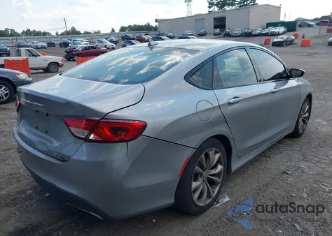 2015 Chrysler 200 S z USA, uszkodzony, nr VIN 1C3CCCBB7FN752962